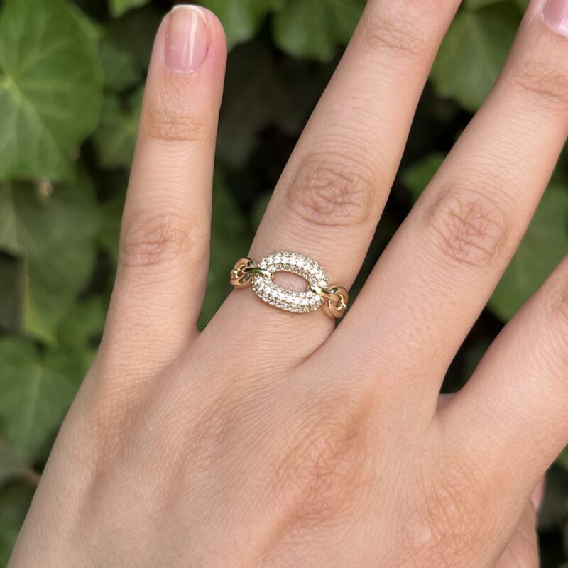 Bague Chainelle