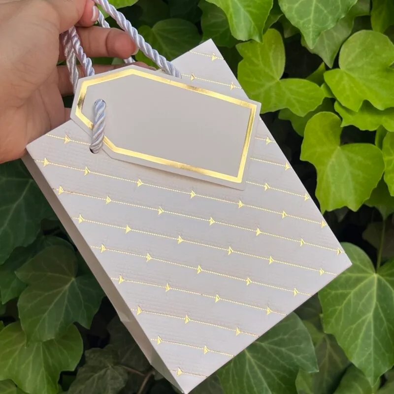 Sac Cadeau Blanc